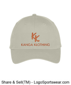 Kanga Klothing Baseball Cap Design Zoom